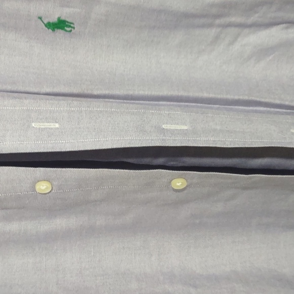 USED RALPH LAUREN CLASSIC FIT LONG SLEEVE BUTTON DOWN SHIRT 18 34/35 - Picture 5 of 10